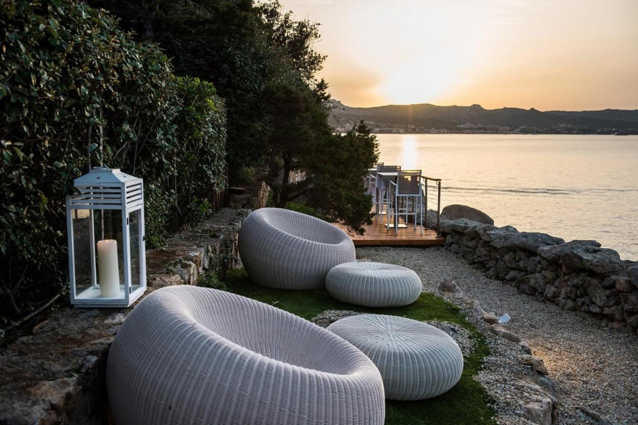 L'Ea Bianca Luxury Resort Baja Sardinia Bagian luar foto