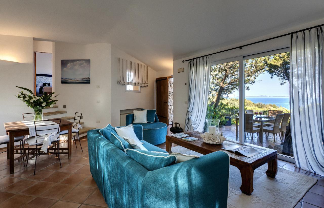 L'Ea Bianca Luxury Resort Baja Sardinia Bagian luar foto