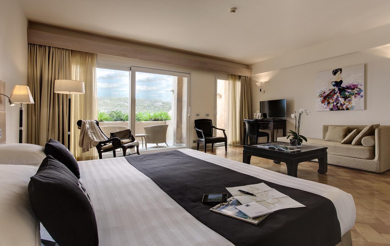 L'Ea Bianca Luxury Resort Baja Sardinia Bagian luar foto