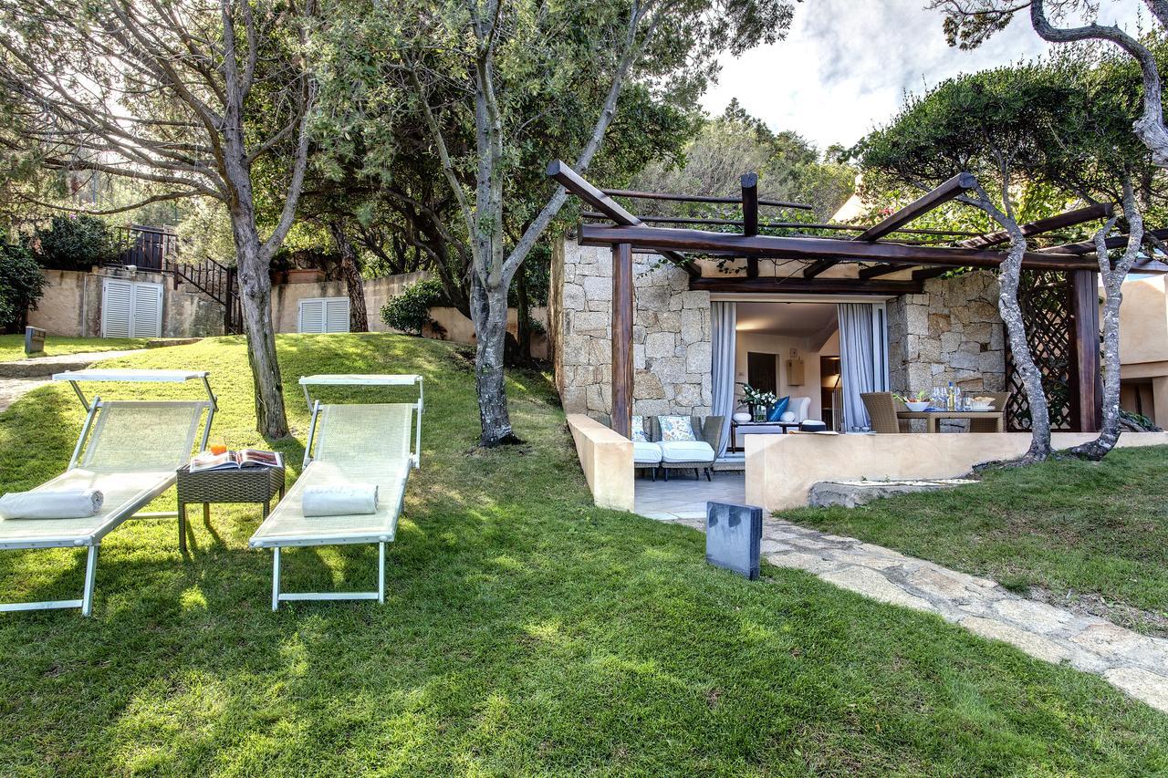 L'Ea Bianca Luxury Resort Baja Sardinia Bagian luar foto